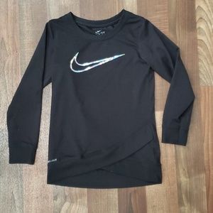 Nike girls tunic sweat shirt size 5/6.